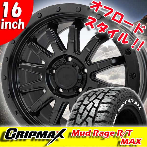 GRIPMAX スタッドレスタイヤ デリカD5 215/70/16 4本セット グリップマックス GRIP MAX マッドレイジ RT デリカD5 デリカ D5