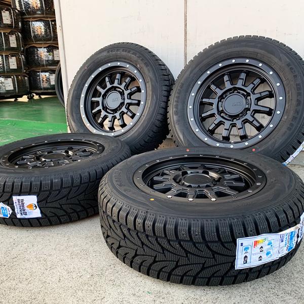 即納 2022年製 車検対応 スタッドレス 16インチ タイヤホイールセット  