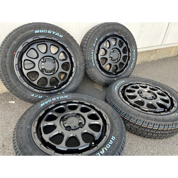 MUDSTAR 4本セット!! 14インチ 4.5j+43 155/65R14 新品 タイヤホイール
