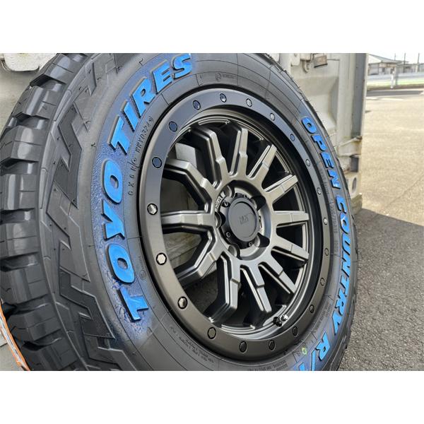 OPEN COUNTRY 純正車高装着可!! 16インチ 7.5j 5穴 235/70R16 デリカ 