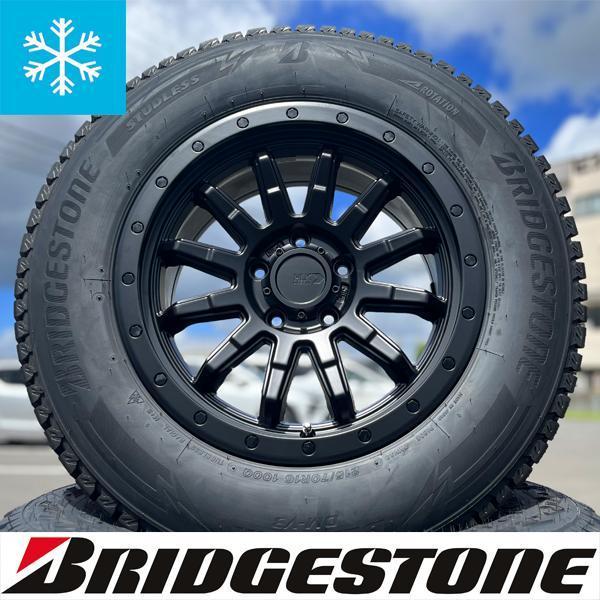 値下げしました！BLIZZAK DM-V3 225/70R16 WEDS ADVENTURE KEELER　TACTICS 16インチ  スタッドレスタイヤ　ホイールセット　ＲＡＶ４　デリカＤ５等 デリカD:5 の冬。デルタフォースオーバル x ブリザック DM-V3 225