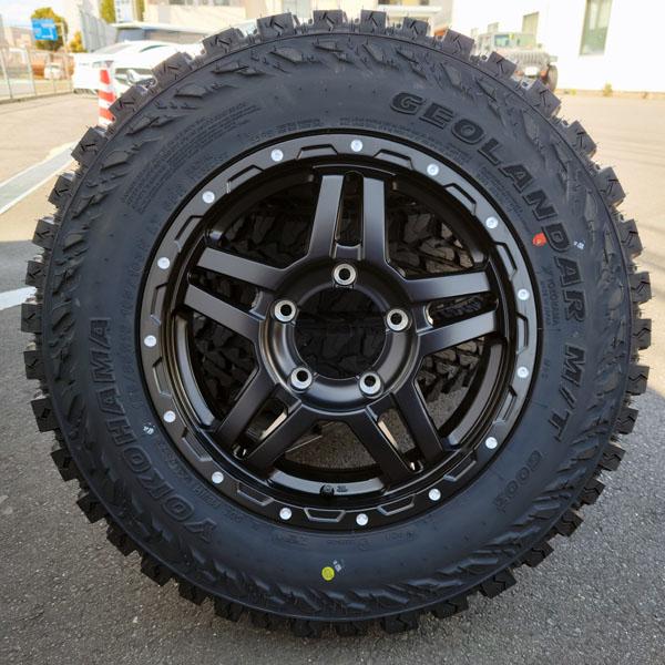 ジムニーYOKOHAMA GEOLANDAR A/T 16インチ タイヤセット GEOLANDAR 新品 4本セット ジムニー 16インチ 195R16 ヨコハマタイヤ