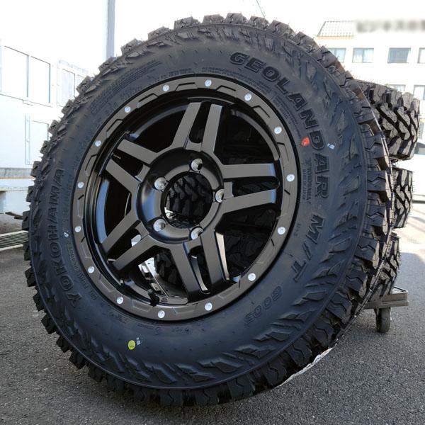 ジムニー　ホイール　タイヤセット　　16インチ 205R16 タイヤセット <br> オールドスタイルスチールホイール 16