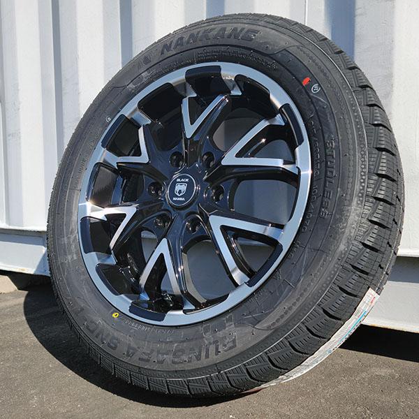 車検対応 ハイエース 200系 冬タイヤ ホイール タイヤ 新品 4本セット  