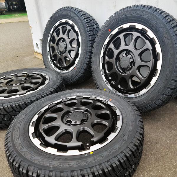 車　タイヤホイールセット　14インチ　ヨコハマ　ジオランダー　新品未使用 GEOLANDAR オフロード カスタム アゲ系 新品 14インチ タイヤ