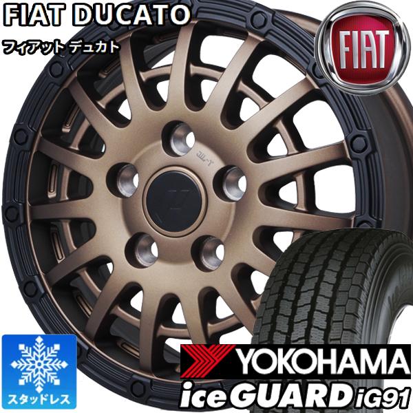 FIAT スタッドレス タイヤホイールセット フィアット DUCATO