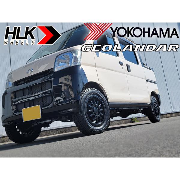 GEOLANDAR 軽バン 軽トラ アゲ軽 リフトアップ 14インチ タイヤ