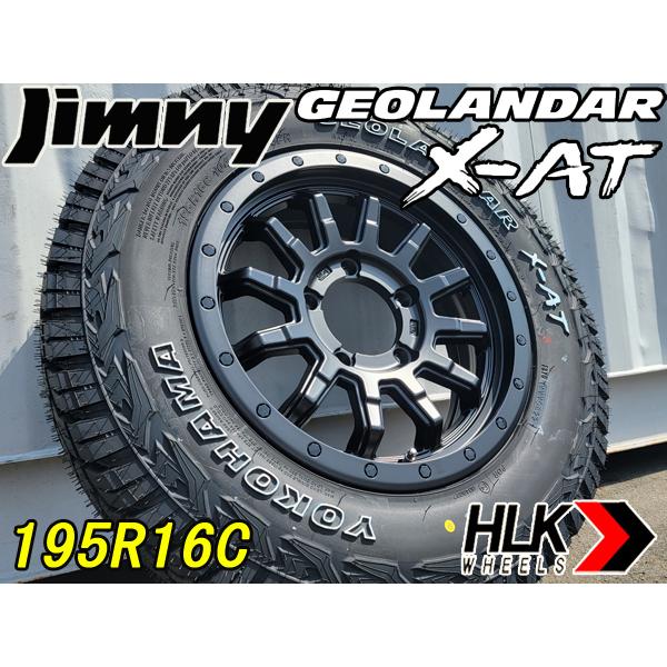 GEOLANDAR 新品 16インチ タイヤホイール 4本セット ジムニー ヨコハマ