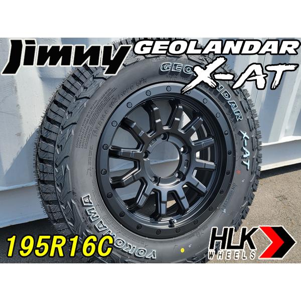 YOKOHAMA GEOLANDAR 16インチ タイヤホイールセット GEOLANDAR 新品 16インチ タイヤホイール 4本セット ジムニー ヨコハマ