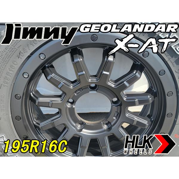 GEOLANDAR 新品 16インチ タイヤホイール 4本セット ジムニー ヨコハマ