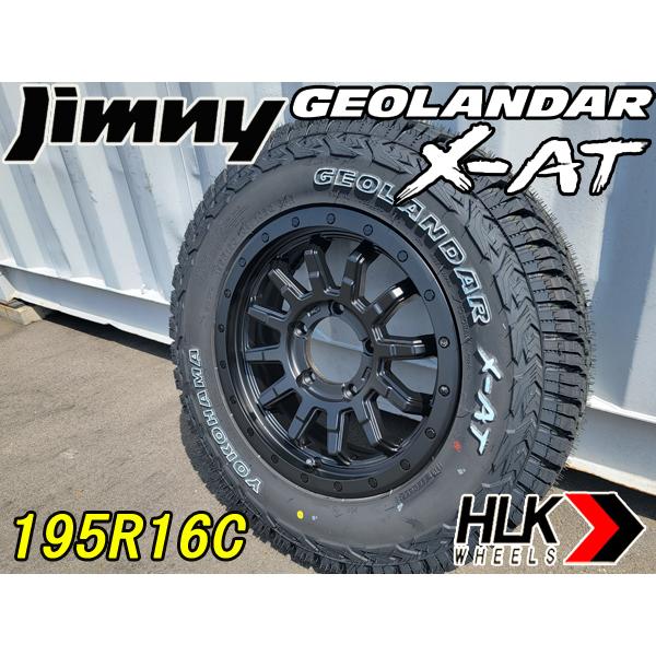 GEOLANDAR 新品 16インチ タイヤホイール 4本セット ジムニー ヨコハマ