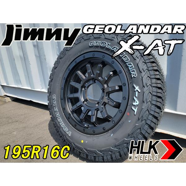 DEAN CROSS COUNTRY 16inch YOKOHAMA GEOLANDAR M/T 4本set ジムニー JB64 JB23 JA22 JA11 ディーン クロスカントリー 16インチ 5穴 5H 139.7 5.5J +20 ジムニー