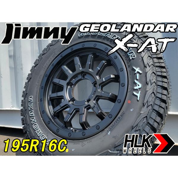 GEOLANDAR 新品 16インチ タイヤホイール 4本セット ジムニー ヨコハマ