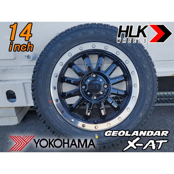 送料込み☆ヨコハマジオランダーXAT165/65R14セット☆ハスラー