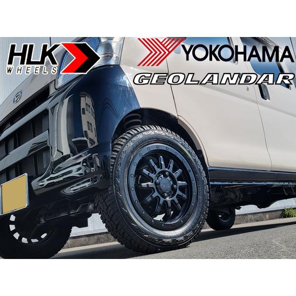 GEOLANDAR 新品 14インチ タイヤホイール 4本セット HLK ロック GEOLANDAR 新品 14インチ タイヤホイール 4本セット HLK ロック