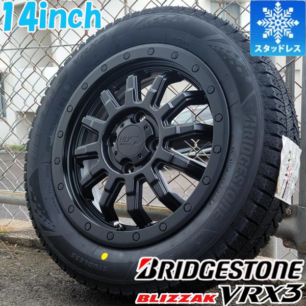 ブリザック VRX3 14インチ BRIDGESTONE BLIZZAK 155/65R14 国産