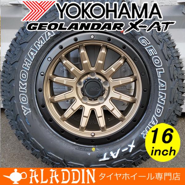 GEOLANDAR 新品 16インチ タイヤホイール 4本セット ヨコハマ 