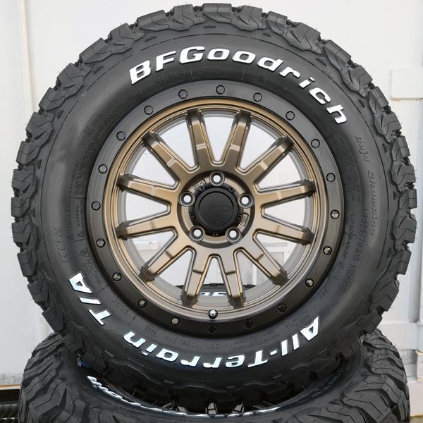 BFグッドリッチ16インチ　タイヤ& ホイール4本セット★送料込み BFグッドリッチ 16インチ タイヤホイール 4本セット 純正車高装着可