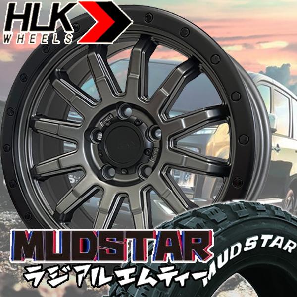 新品 16インチ タイヤホイール 4本セット マッドスター ラジアル MT 215/70R16 225/70R16 235/70R16 ホワイトレター 三菱 デ