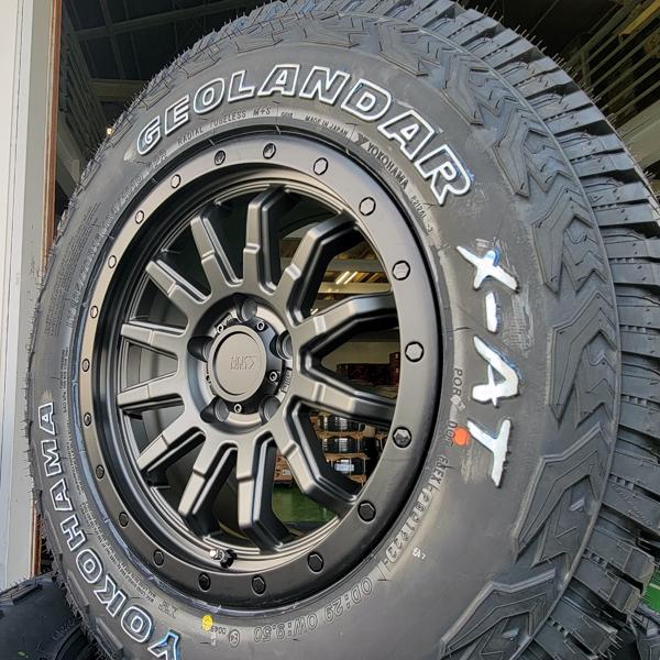 YOKOHAMA GEOLANDAR X-AT 16インチ デリカd5 タイヤ交換はカスタムチャンス！デリカD:5にジオランダーX-AT G016を