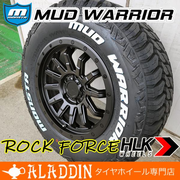 新品 16インチ タイヤホイールセット モンスタ マッドウォーリアー 215