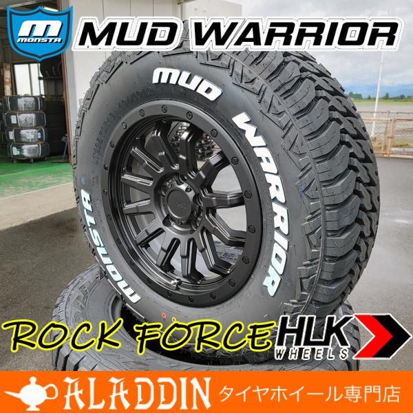 新品 16インチ タイヤホイールセット モンスタ マッドウォーリアー 215