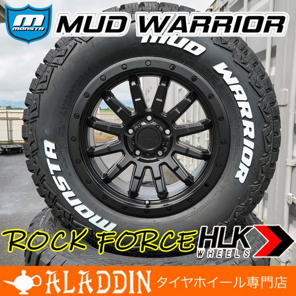 新品 16インチ タイヤホイールセット モンスタ マッドウォーリアー 215