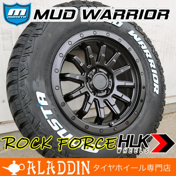新品 16インチ タイヤホイールセット モンスタ マッドウォーリアー 215
