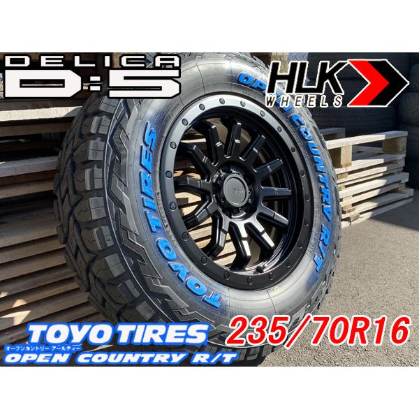 送料込み☆トーヨーオープンカントリーRT☆235/70R16セット☆デリカD5