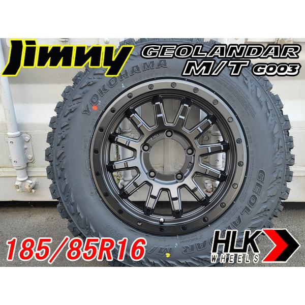 ジムニー 新品 16インチ タイヤホイールセット YOKOHAMA GEOLANDAR M/T