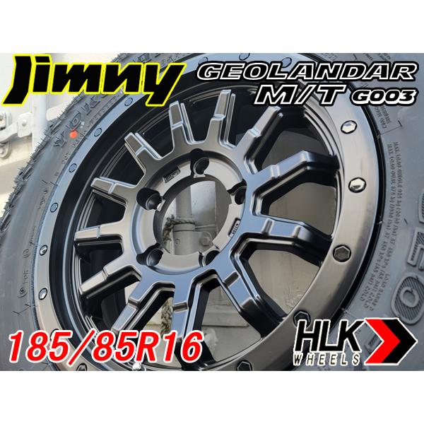 ジムニー 新品 16インチ タイヤホイールセット YOKOHAMA GEOLANDAR M/T