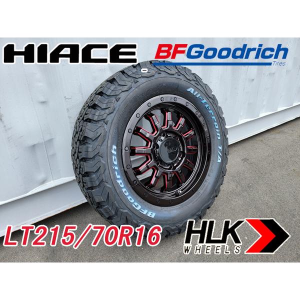 ハイエース215/70R16 BFグッドリッチ