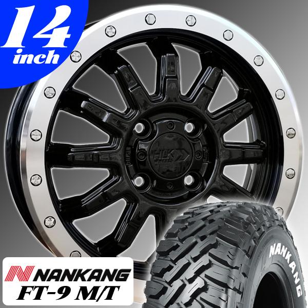 NANKANG JJ1/2 ホンダ N-VAN 14インチ タイヤホイール 4本セット 軽  