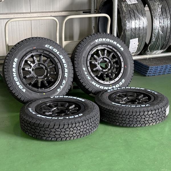 GEOLANDAR 純正車高 ジムニー JB64 新品 16インチ タイヤホイール4本