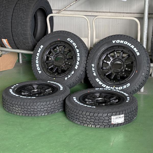 GEOLANDAR 純正車高 ジムニー JB64 新品 16インチ タイヤホイール4本 