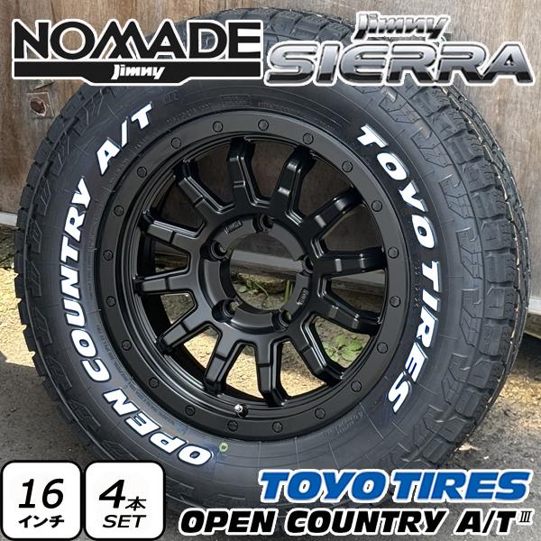 OPEN COUNTRY 【新品】ジムニーシエラ ノマド 16インチ タイヤホイール