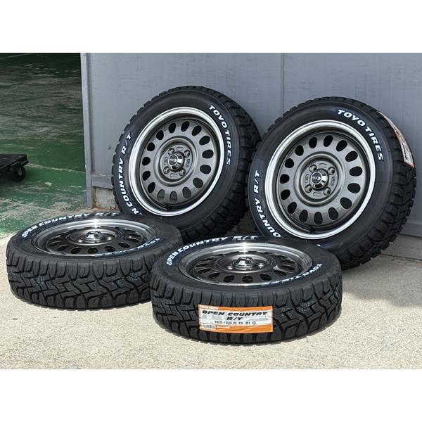 OPEN COUNTRY 【新品】15インチ ハイゼットジャンボ デリカミニ タフト