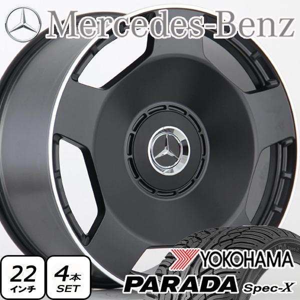 PARADA Spec-X 22インチ 国産タイヤ ベンツ Gクラス ゲレンデ W463