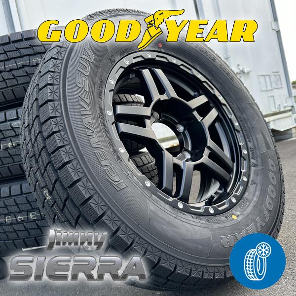 ジムニーホイール付スタッドレス4本 グッドイヤー - タイヤ ジムニーホイール付スタッドレス4本 グッドイヤー - タイヤ