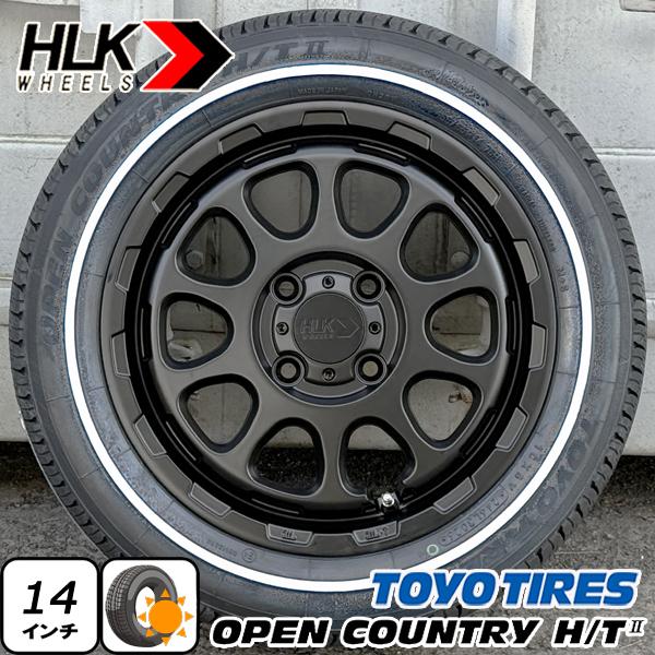 OPEN COUNTRY ホワイトリボンタイヤ 軽自動車 軽バン 軽トラ