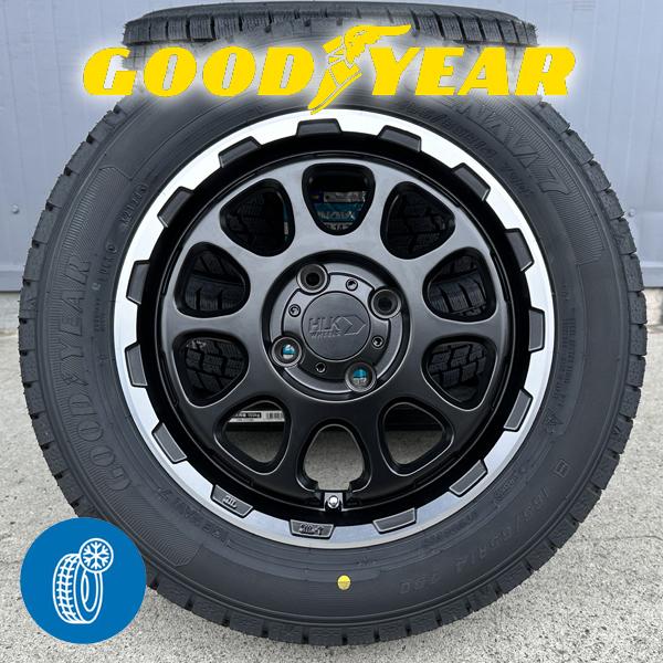 アイスナビ 7 国産 スタッドレス エブリイ DA17V DA64V DA62V 14インチ 