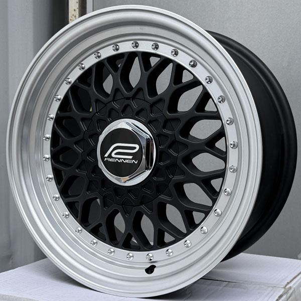 ラス1 15×7J +35 PCD 100 114.3 4穴 15インチ 4本セット 新品 ホイール