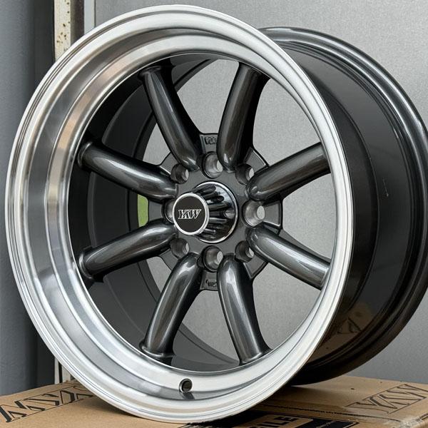 在庫限り 15x8J ±0 PCD 100 114.3 4穴 15インチホイール4本セット
