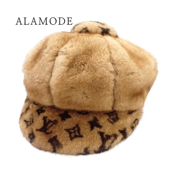 美品　ルイヴィトン　ミンク　キャスケット ガヴロッシュ alamode888_40601119117