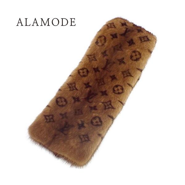 ルイヴィトン マフラー レディース モノグラム エシャルプヴィゾン  