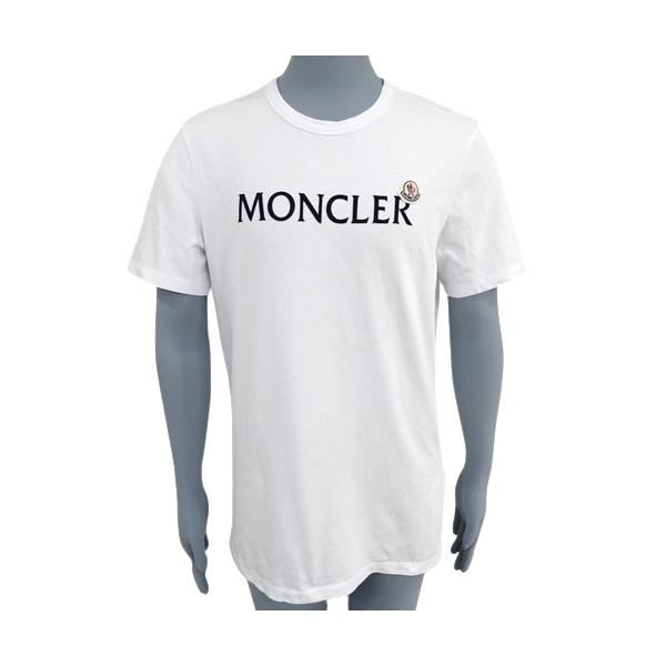 M　　　2枚セットMONCLER ロゴ Tシャツ ホワイト10A Moncler ロゴ Tシャツ | ホワイト | FARFETCH JP