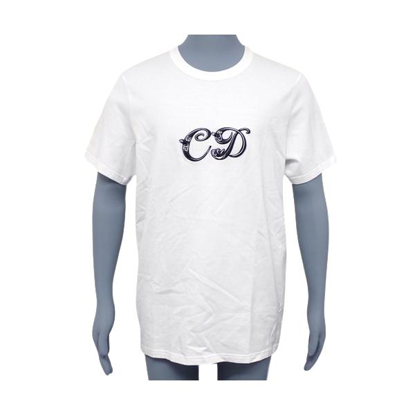 DIOR ポロシャツ 白　ケニーシャーフ 新品☆DIOR AND KENNY SCHARF ディオール コラボ ブランドロゴ