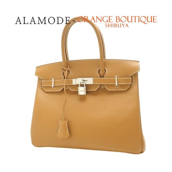 HERMES エルメス バーキン30 ヴォーエプソン パラジウム金具