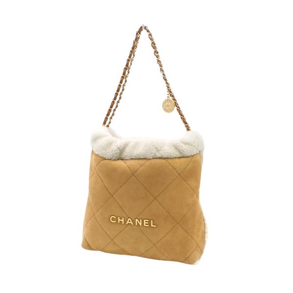 CHANEL CHANEL(シャネル) 22 ショルダーバッグ スウェード