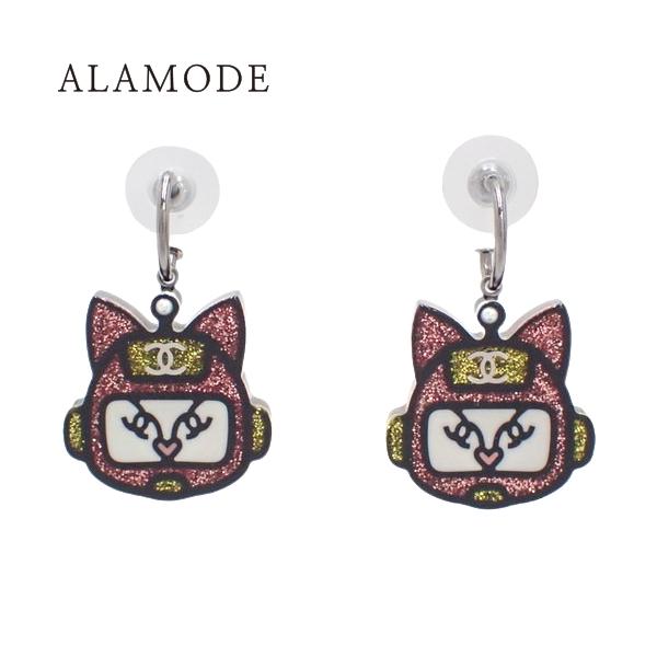 ピンクがキュート♪【CHANEL】シャネル フープピアス 楽天市場】CHANEL【シャネル】 ピアス ピンク系 ビビットカラー